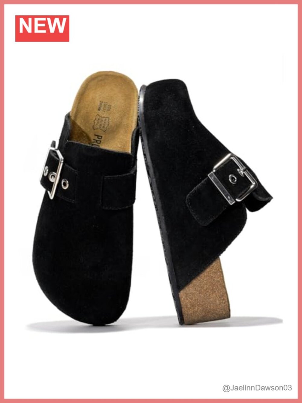 Memory Foam Ballet Flats Women Slip-On Non-Slip Leather